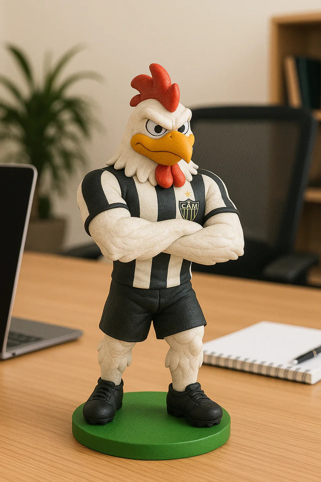 Estatueta Mascote do Atlético Mineiro 16cm