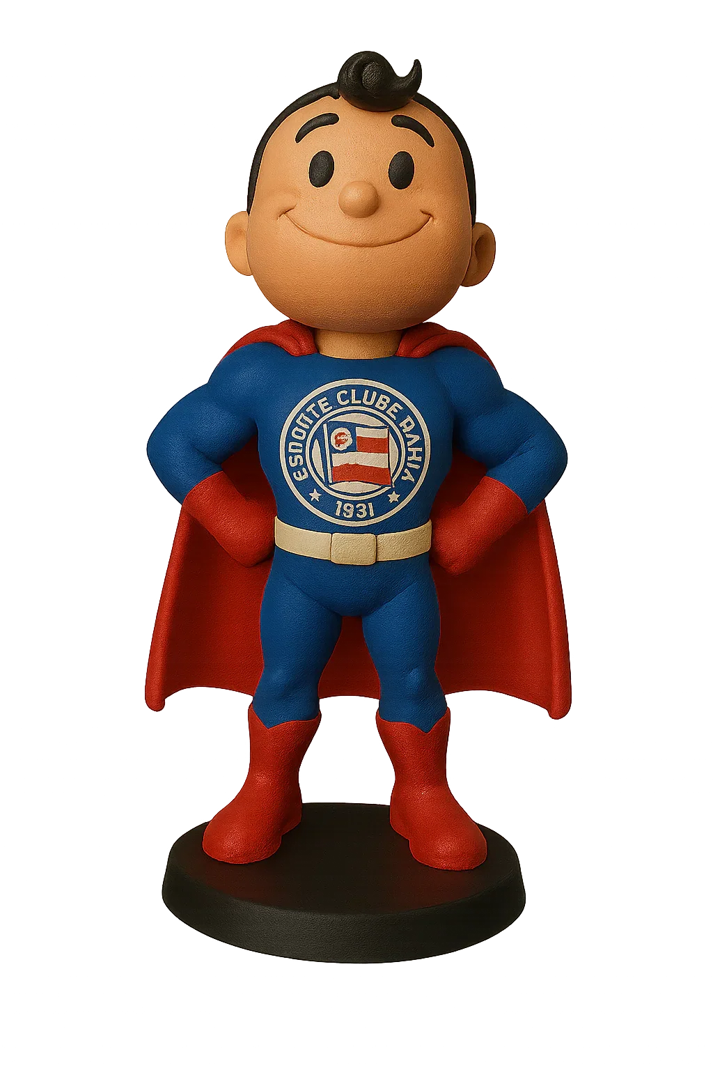 Etatueta Mascote Bahia Super Homem 16cm