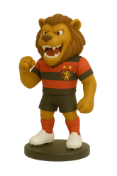 Estatueta Mascote Esporte Clube Recife Leão 16cm