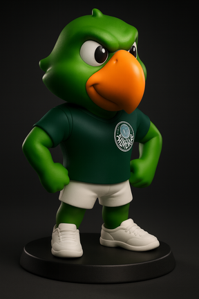 Estatueta Mascote Palmeiras Periquito - Edição Especial
