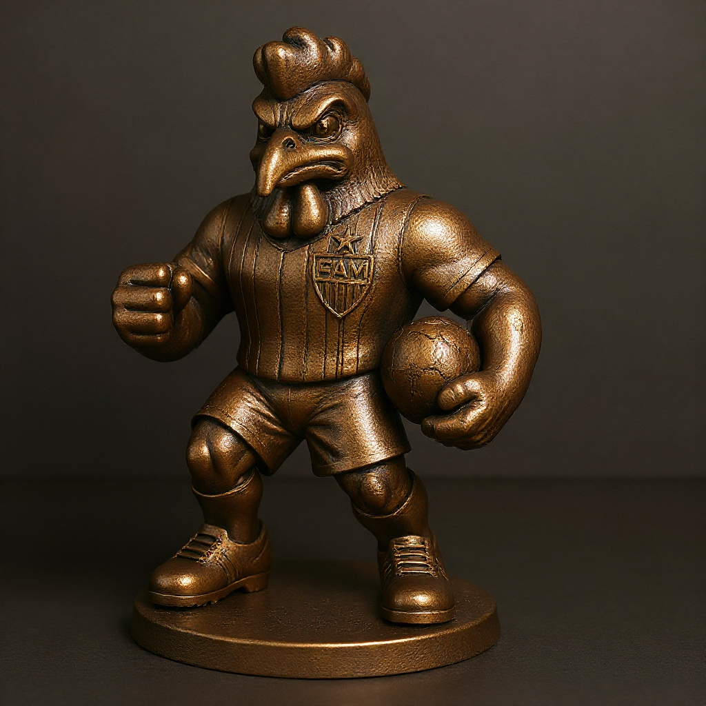 Estatueta Mascote Atlético Mineiro - Versão Especial