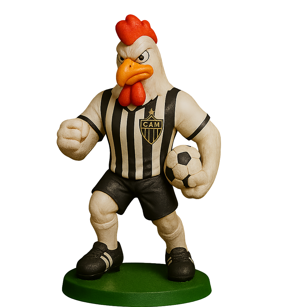 Estatueta Mascote Atlético Mineiro - Versão Especial