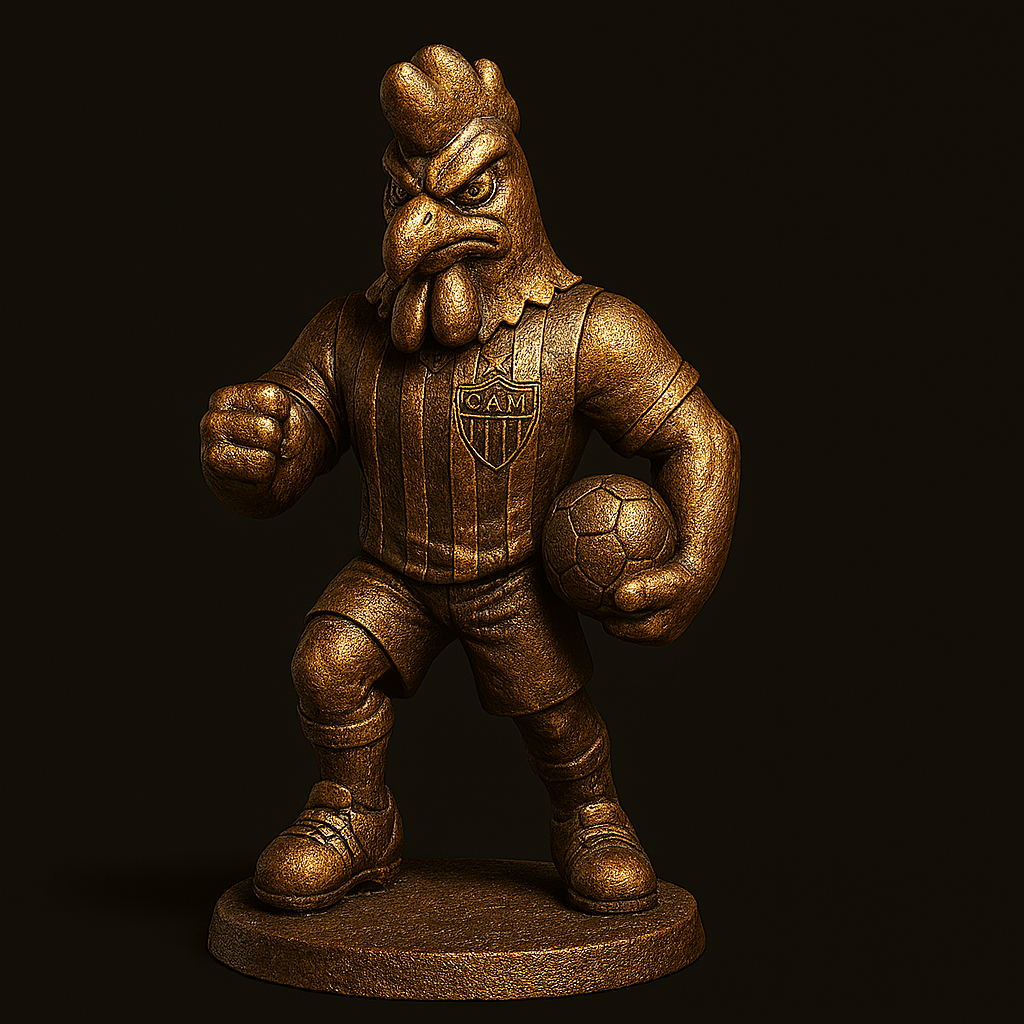 Estatueta Mascote Atlético Mineiro - Versão Especial