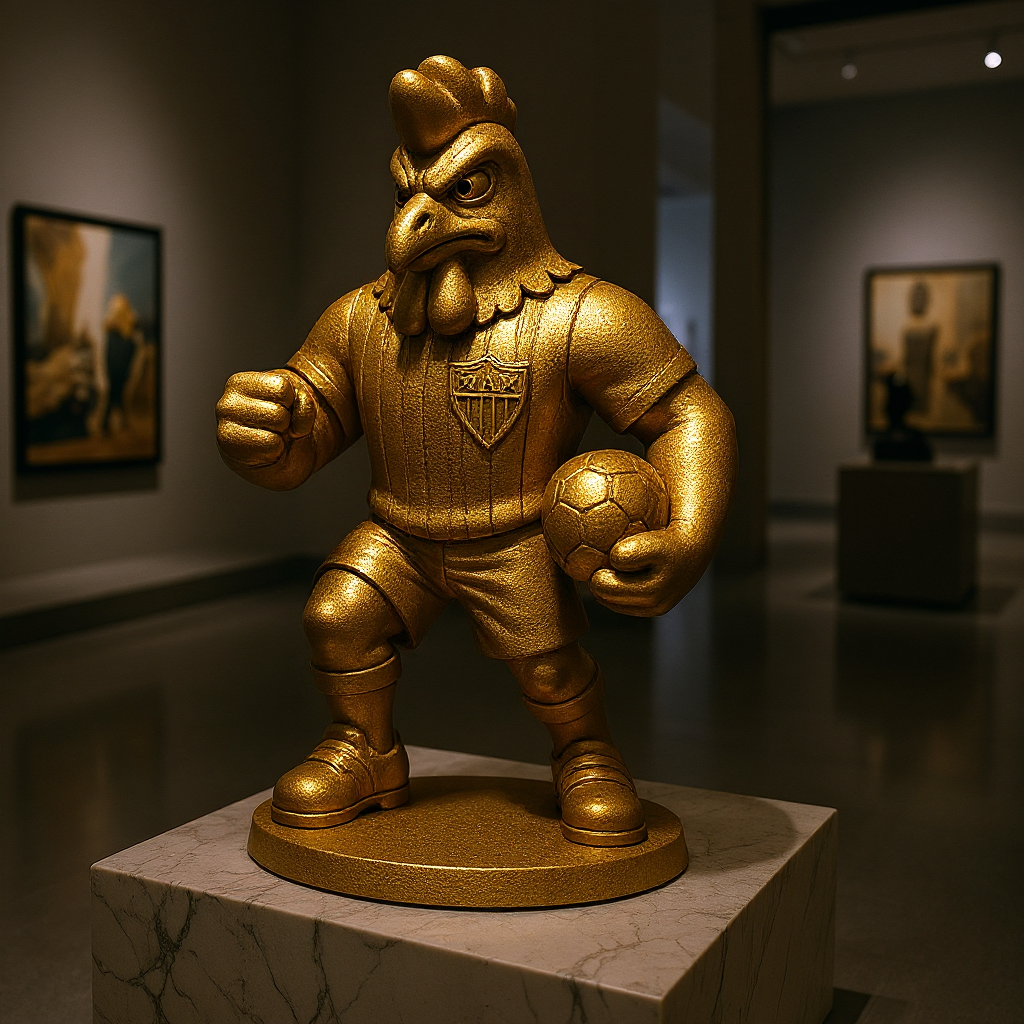 Estatueta Mascote Atlético Mineiro - Versão Especial