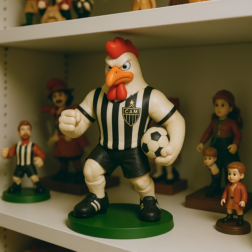 Estatueta Mascote Atlético Mineiro - Versão Especial