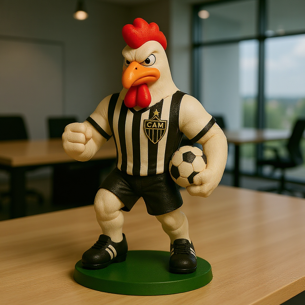 Estatueta Mascote Atlético Mineiro - Versão Especial