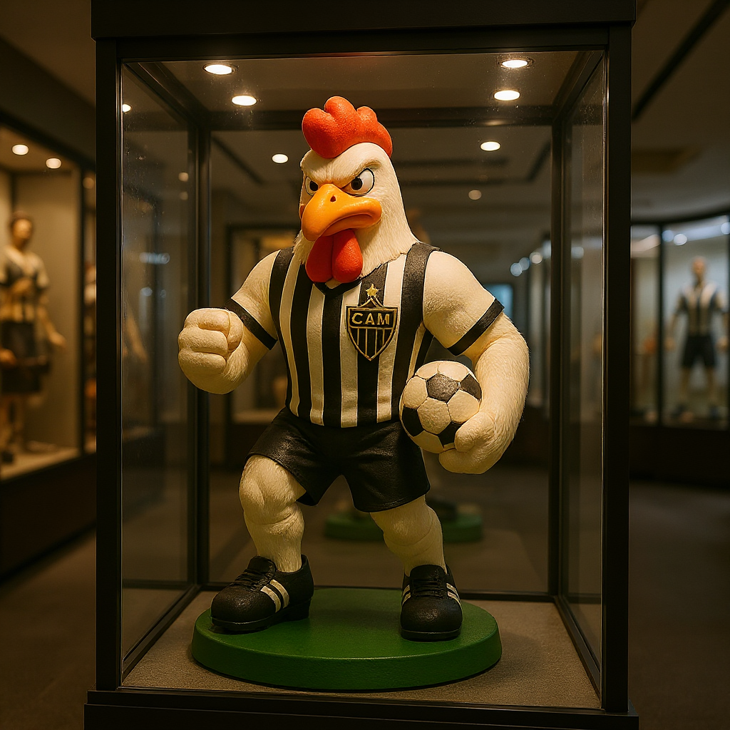 Estatueta Mascote Atlético Mineiro - Versão Especial