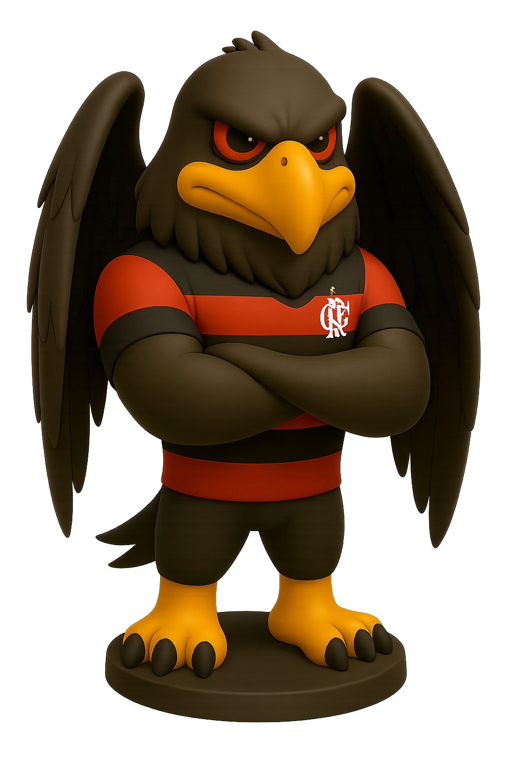 Estatueta Mascote Urubu Flamengo - Edição Especial