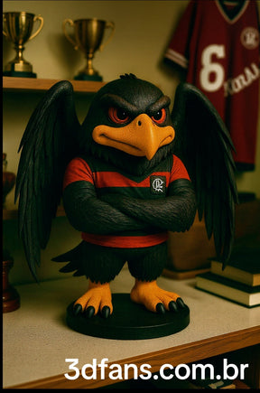 Estatueta Mascote Urubu Flamengo - Edição Especial